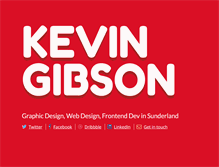 Tablet Screenshot of kevingibson.co.uk